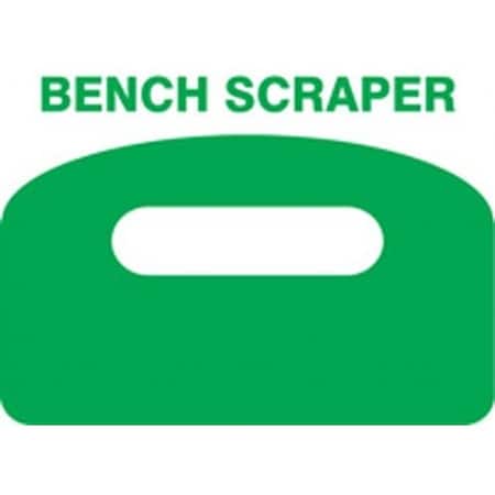 Accuform TOOL SHADOWS SCRAPERS COLOR PVR384GN PVR384GN